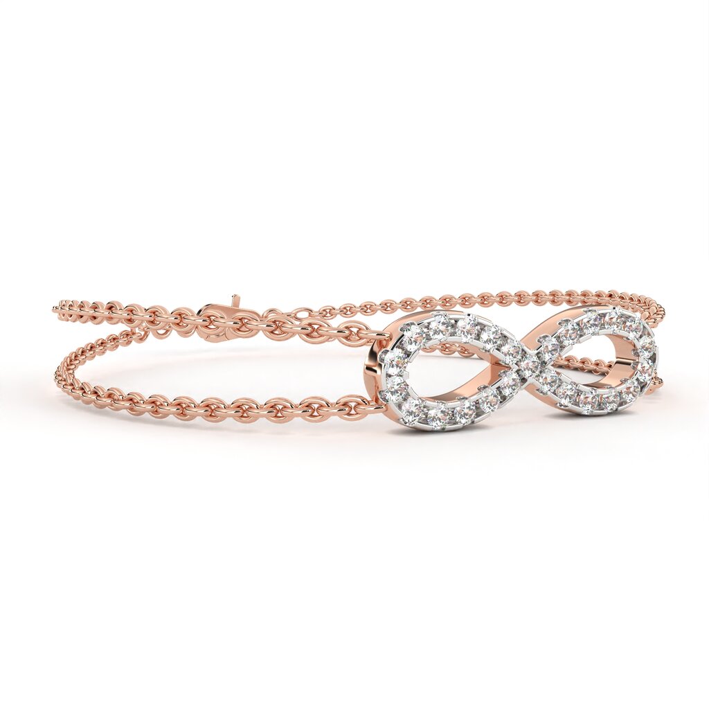 Signature Luxe Round Diamond Tennis Bracelet _ Premium Jewelry